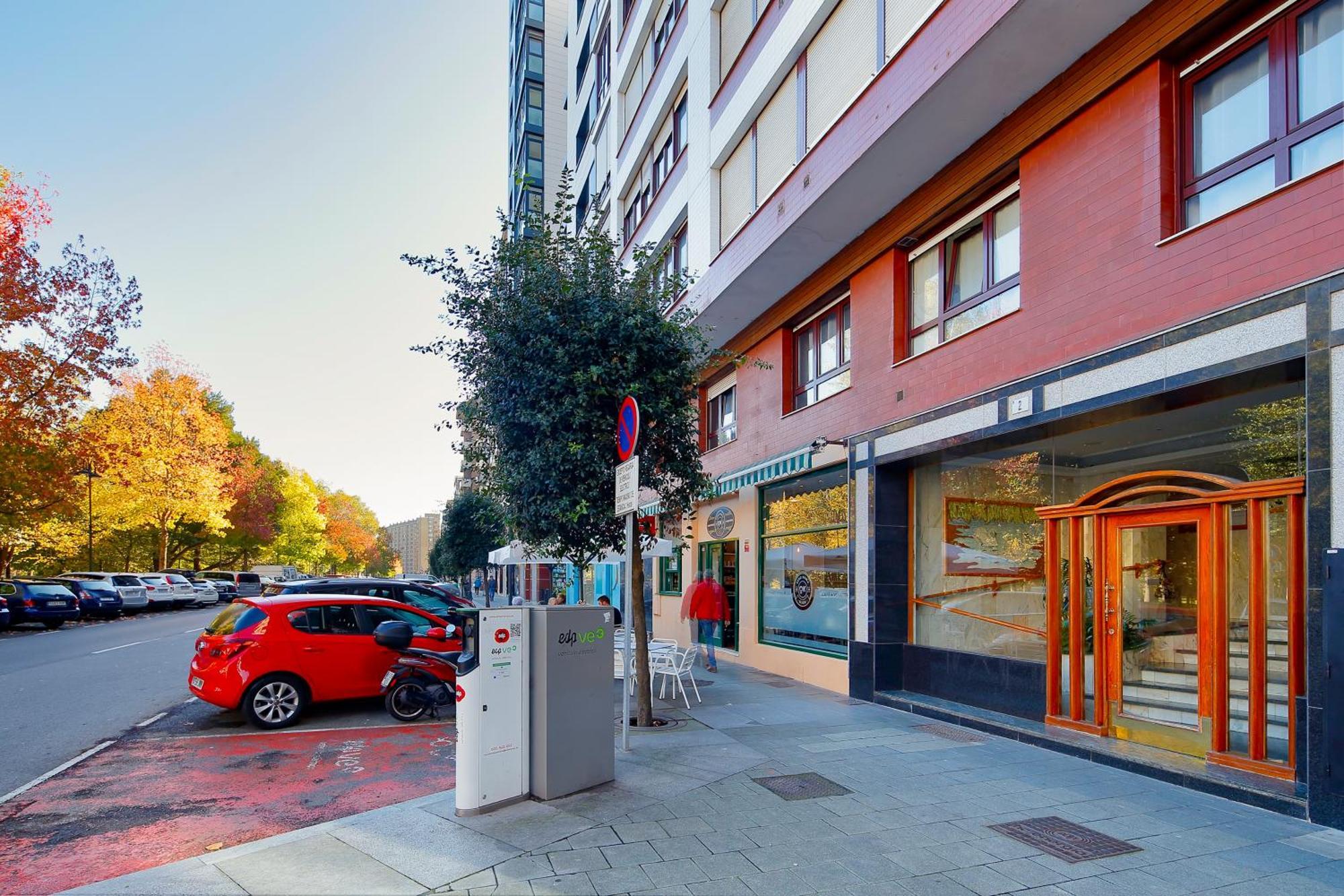 Playa De San Lorenzo Apartment Gijón Exterior foto